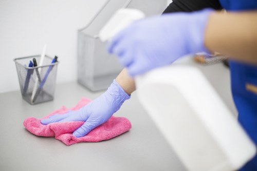 Professional upholstery cleaning for a sofa in Richmonduponthames