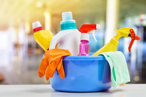 Graphic representing PCI-compliant payment processing for local cleaning services