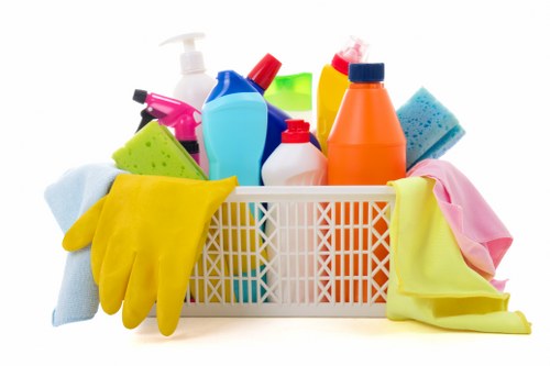 Domestic cleaner working in a Richmond upon Thames family home
