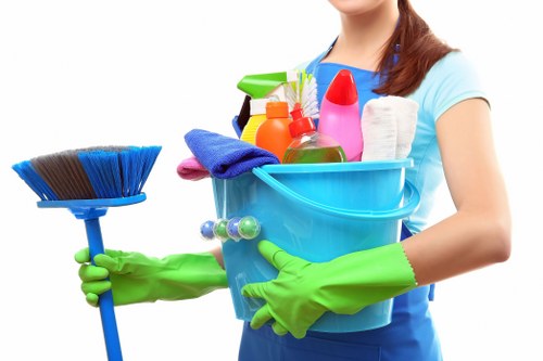 Move out cleaning service for a Richmond upon Thames residential hallway