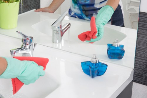 Reliable cleaner preparing a property in Richmond upon Thames
