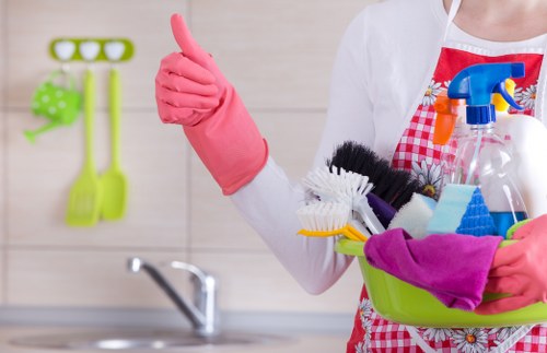 Commercial carpet cleaning for a business in Richmonduponthames