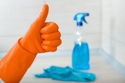 Furniture fabric cleaning process in a Richmond property