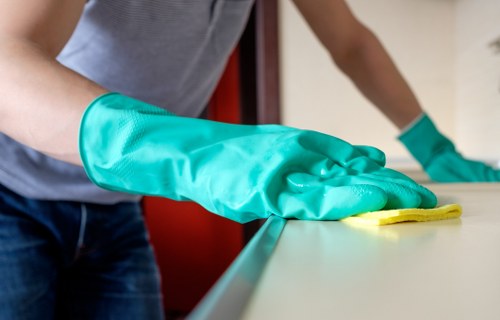 Specialist curtain cleaning in a Richmond upon Thames property