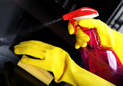 Risk assessment and PPE use during cleaning work